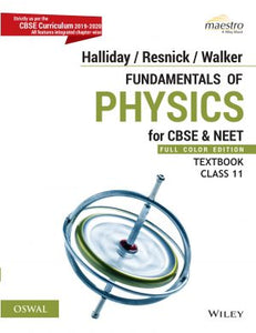 Oswal Fundamentals of Physics: CBSE Class 11 (CBSE & NEET) - Set of Textbook & Practice Book