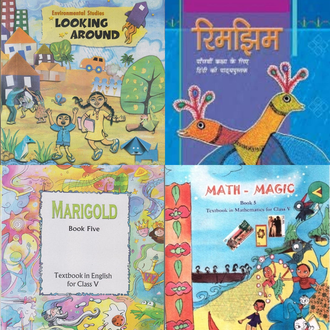 NCERT Complete Books Set for Class -5 (English Medium) - latest edition as per NCERT/CBSE - Booksfy