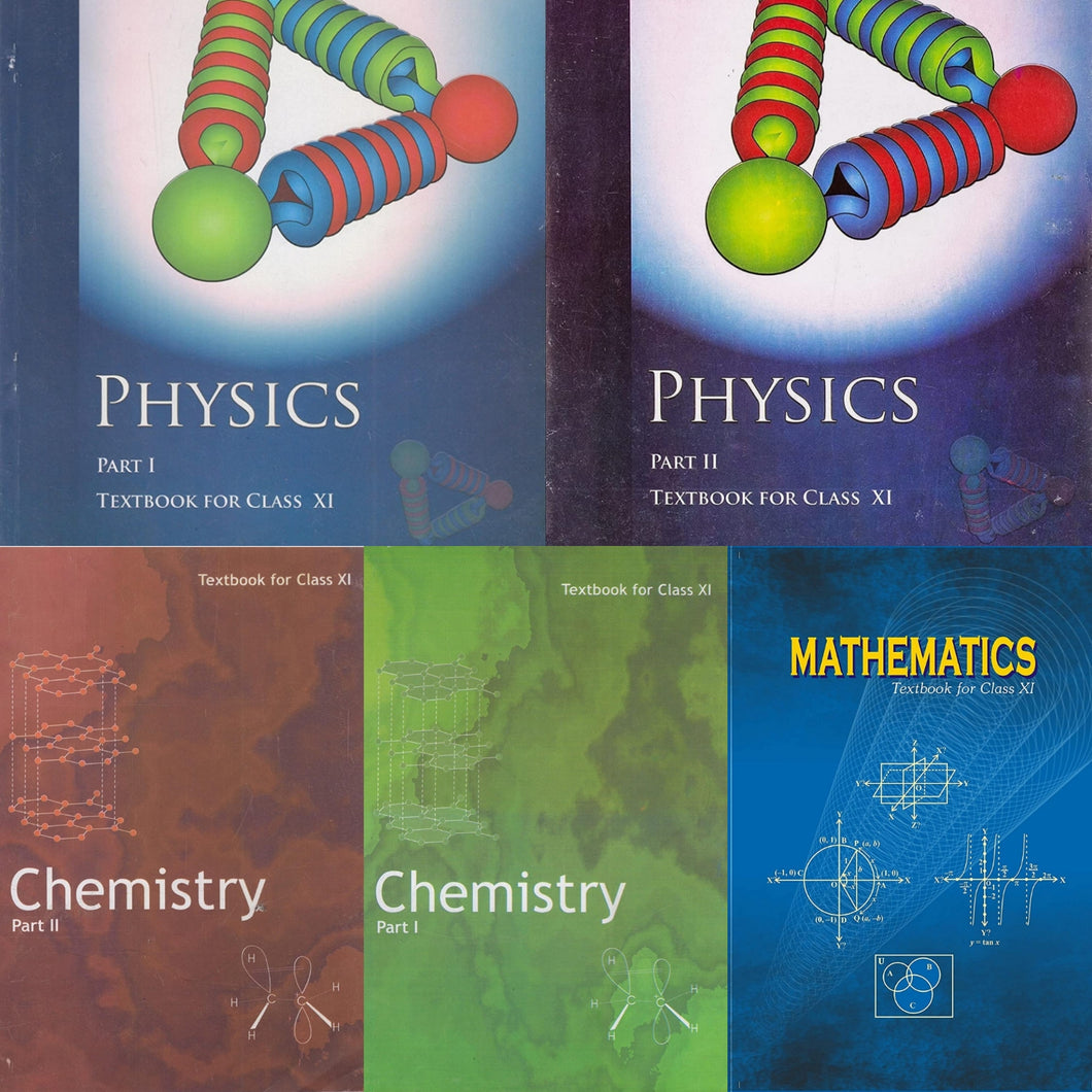 NCERT Physics, Chemistry, Mathematics (PCM) Books Set (5 Books) for Class 11 (English Medium) - latest edition as per NCERT/CBSE - Booksfy
