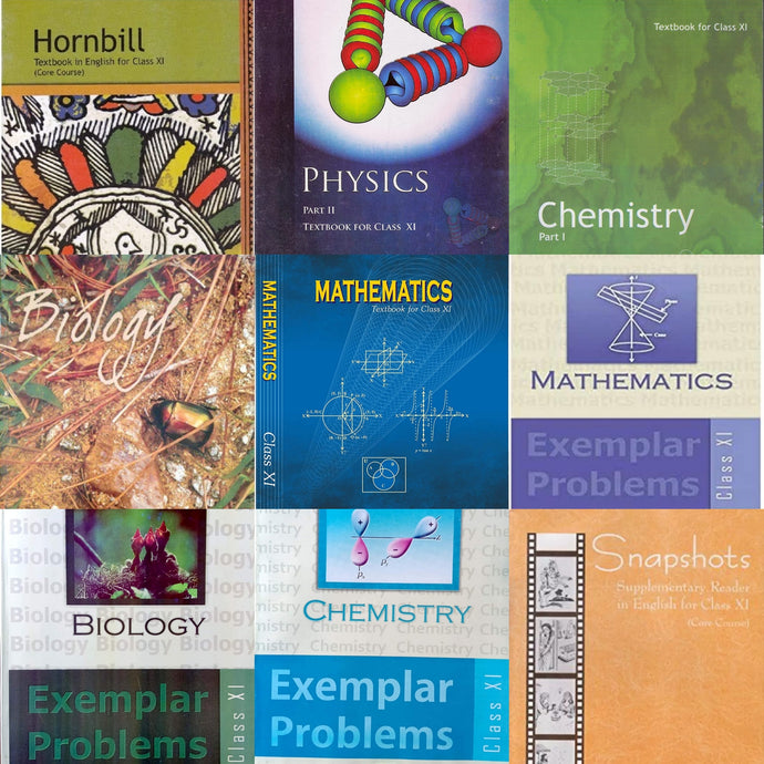 NCERT Science (PCMB) Complete Books Set + Exemplars for Class -11 (English Medium) - latest edition as per NCERT/CBSE - Booksfy