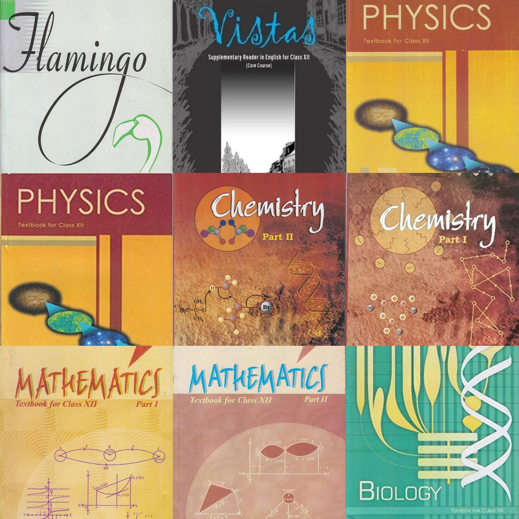 NCERT Science (PCMB) Complete Books Set for Class -12 (English Medium) - latest edition as per NCERT/CBSE - Booksfy