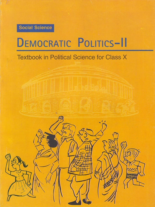 NCERT Democratic Politics II for Class 10 - latest edition as per NCERT/CBSE - Booksfy