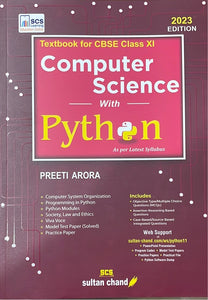 Computer Science with Python: Textbook for CBSE Class 11 (2023-24)Session)